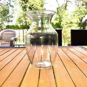 Clear Glass Vase